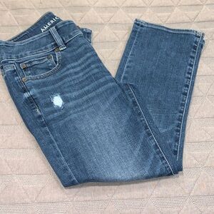 American Eagle Outfitters Women's Distressed Denim Jeans